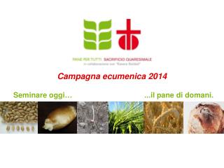 Campagna ecumenica 2014