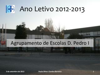 Ano Letivo 2012-2013