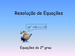 Resolução de Equações