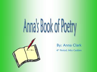 Anna's Book of Poetry