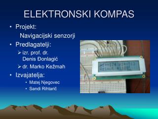 ELEKTRONSKI KOMPAS