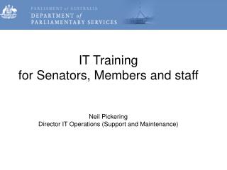 IT training provided by DPS One-to-one Site visits