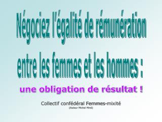 une obligation de résultat !