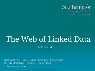 The Web of Linked Data