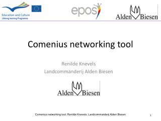 Comenius networking tool