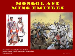 Mongol and Ming Empires