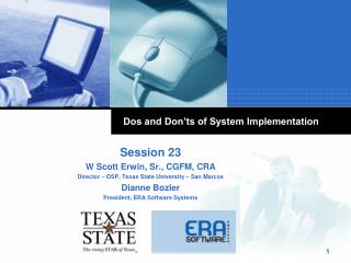 Dos and Don’ts of System Implementation