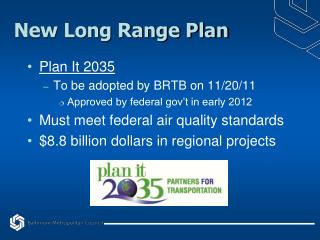 New Long Range Plan