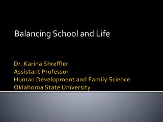 Balancing School and Life