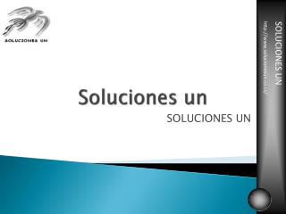 Soluciones un