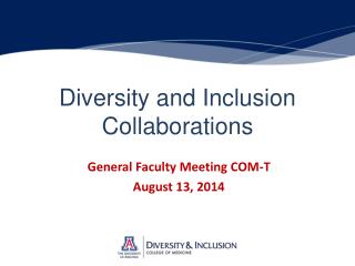 Diversity and Inclusion Collaborations