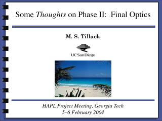 M. S. Tillack