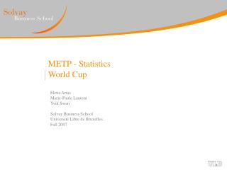 METP - Statistics World Cup