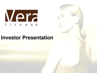 Investor Presentation