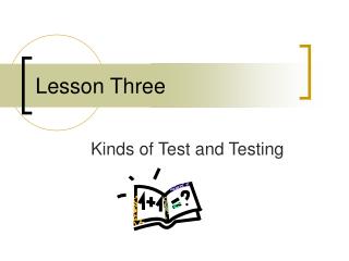 Lesson Three