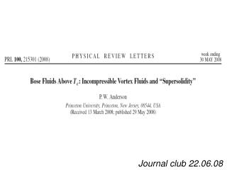 Journal club 22.06.08