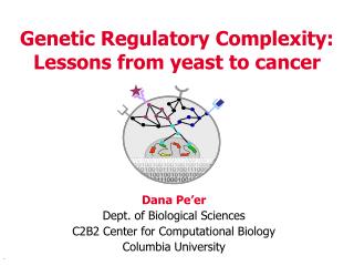 Genetic Regulatory Complexity: Lessons from yeast to cancer