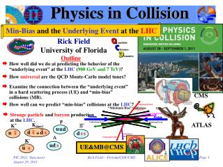 Physics in Collision