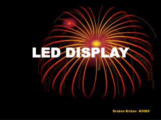 LED DISPLAY