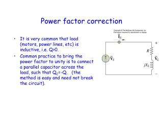 Power factor correction