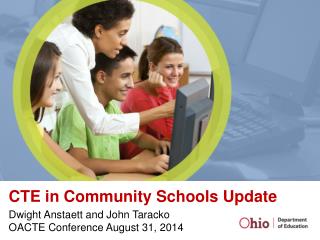 CTE in Community Schools Update