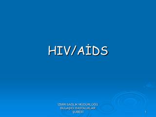 HIV/AİDS