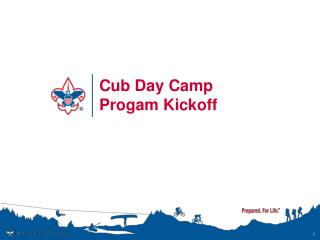 Cub Day Camp Progam Kickoff