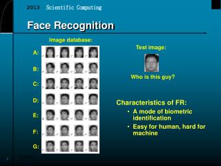 Face Recognition