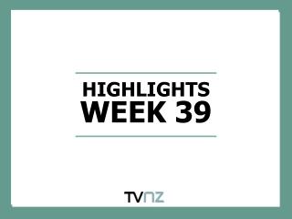 HIGHLIGHTS WEEK 39