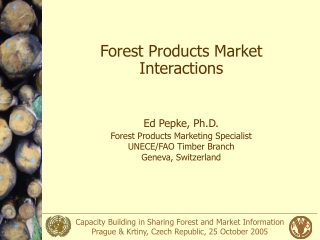 Forest Products Market Interactions
