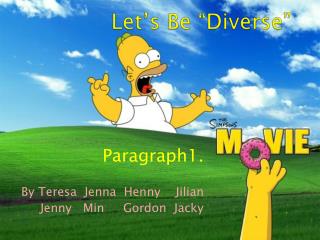 Let’s Be “Diverse”