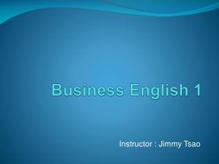 Business English 1