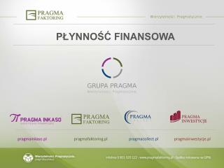 PŁYNNOŚĆ FINANSOWA