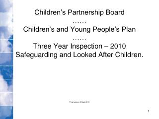 Children’s Partnership Board