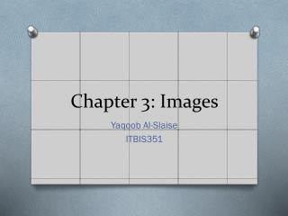 Chapter 3: Images