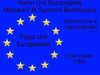 Flaga Unii Europejskiej