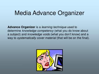 Media Advance Organizer