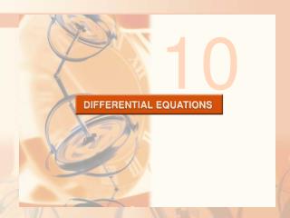 DIFFERENTIAL EQUATIONS