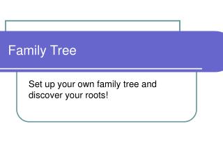 Family Tree