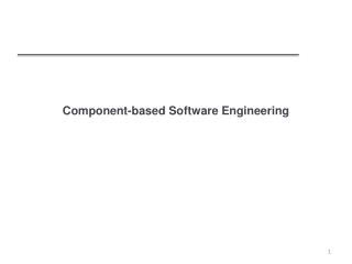 Component-based Software Engineering