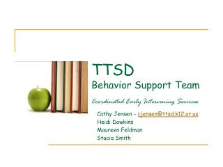 TTSD Behavior Support Team