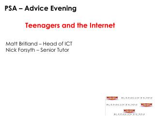 PSA – Advice Evening