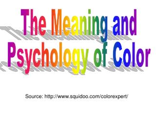Source: squidoo/colorexpert/
