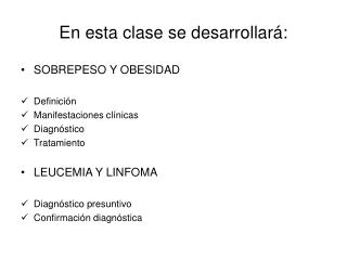 En esta clase se desarrollará: