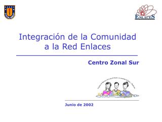 Integración de la Comunidad a la Red Enlaces