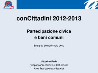 conCittadini 2012-2013