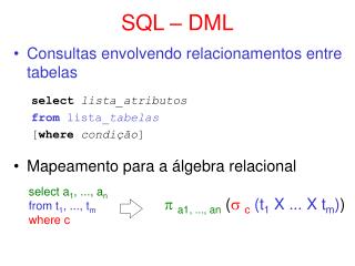 SQL – DML