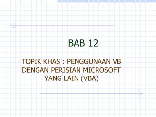 BAB 12