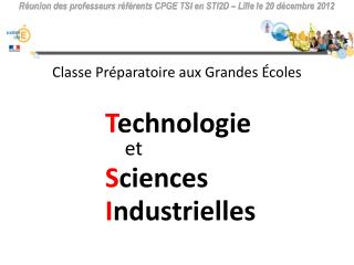 Classe Préparatoire aux Grandes Écoles