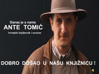 ANTE TOMIĆ